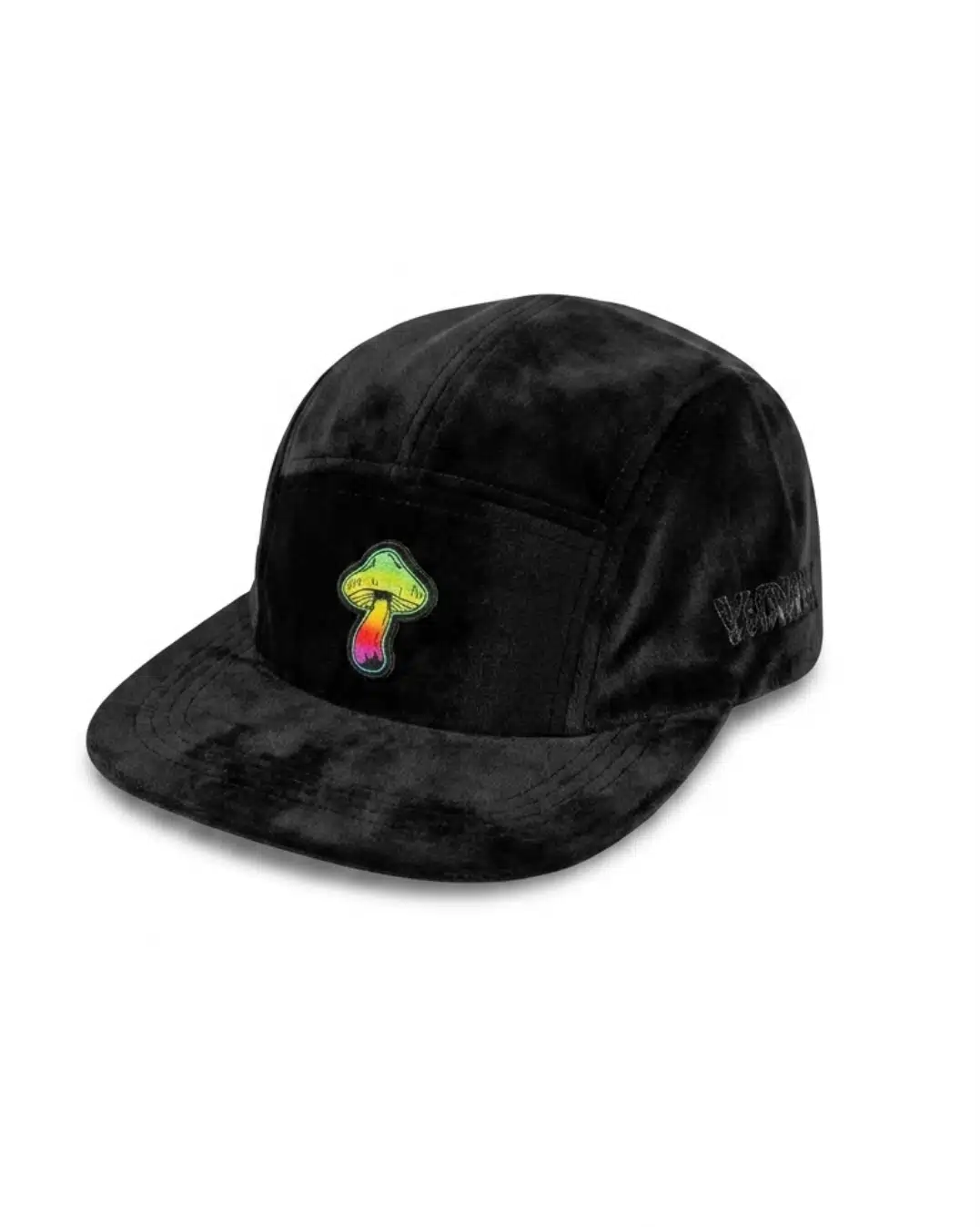 Boné Five Panel - Black Velvet Mushroom